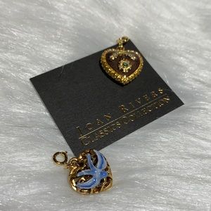 JR heart charms